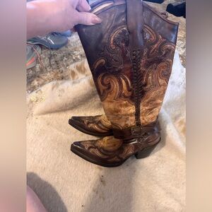 Corral Ladies Western Boots Size 10.5 excellent condition